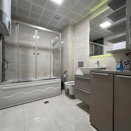 Pool Sauna Free Parking Gym 3br Family Skopje